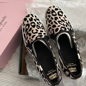 BNIB KATE SPADE x KEDS Leopard Shoe Sz 10